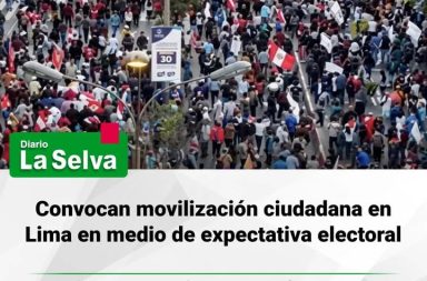 Anuncian concentración en la capital mientras continúa el proceso electoral