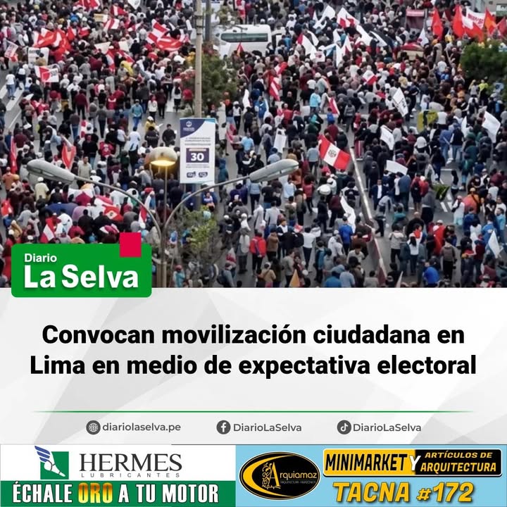 Anuncian concentración en la capital mientras continúa el proceso electoral