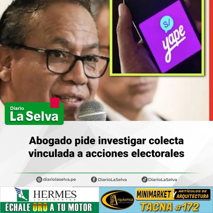 Jurista cuestiona recaudación de fondos para acciones electorales