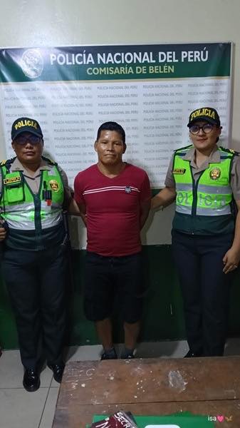 Alto impacto: operativo “Bloqueo y Saturación” permite la detención de un prófugo de la justicia en Iquitos