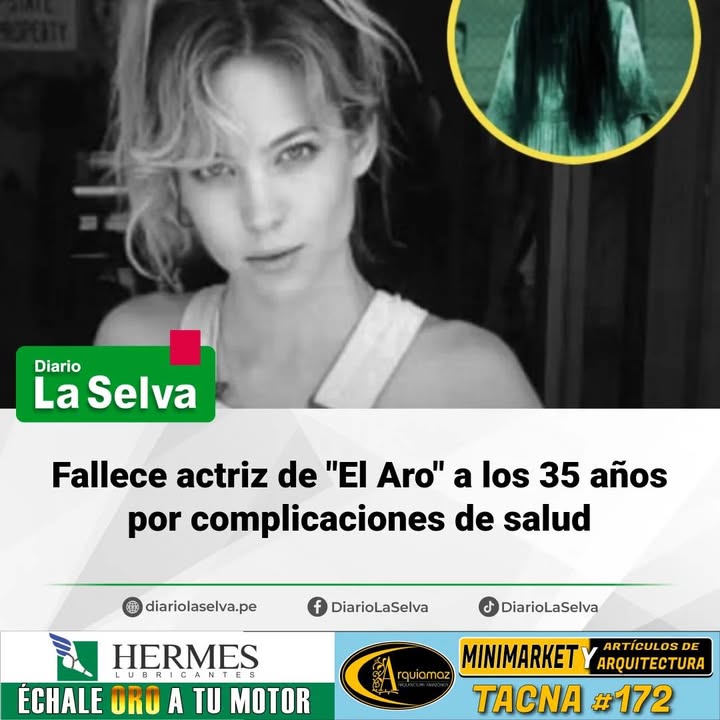 Muere Daveigh Chase, recordada por interpretar a Samara en "El Aro"