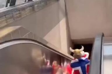 #mundial2026 | Los VIKINGOS. La hinchada noruega  imponiendo un estilo para celebrar goles, alentar a su equipo y dejar en alto su orgullo historia sus raíces como sello mundialista