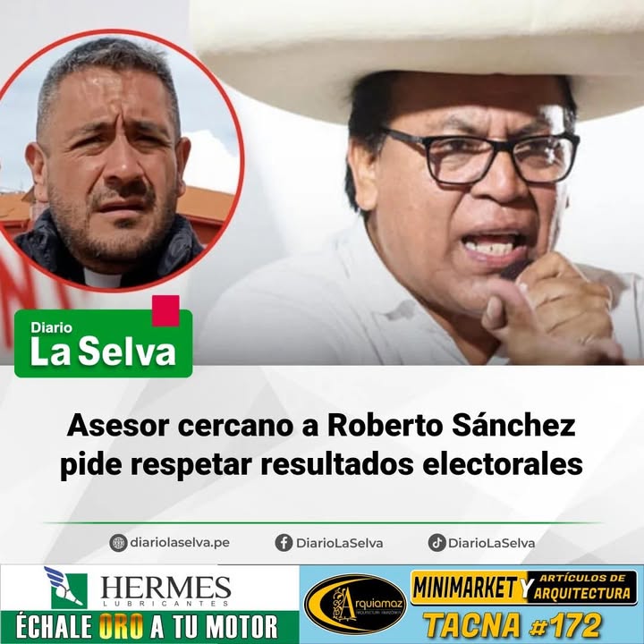 Llaman a aceptar con serenidad el desenlace de la segunda vuelta