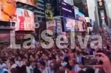 #mundial2026 | Hinchas argentinos hacen banderazos en varias ciudades de Estados Unidos.