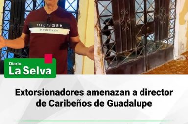 Explosión y amenazas generan alarma en entorno de Caribeños de Guadalupe