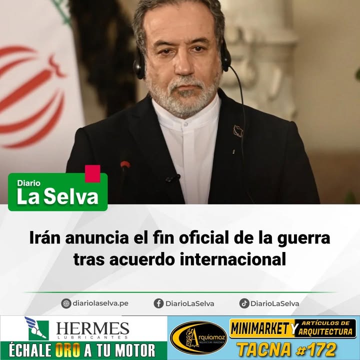 Gobierno iraní declara concluido el conflicto con Estados Unidos e Israel