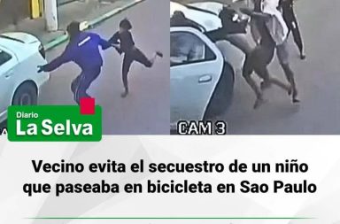 Héroe sin capa: la rápida reacción de un vecino salvó a un menor en Brasil