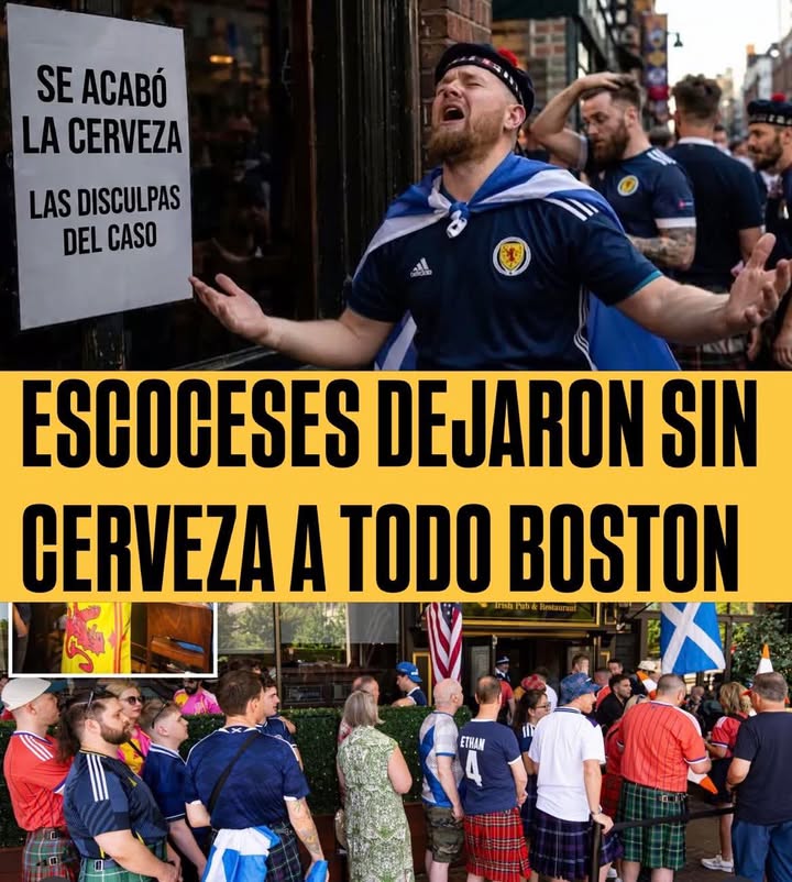Furor futbolístico: aficionados de Escocia desbordan los locales nocturnos en Estados Unidos