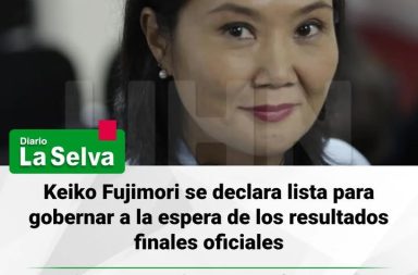 Panorama político: lideresa de Fuerza Popular muestra optimismo tras jornada electoral