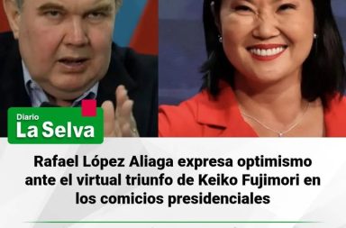 Alianzas políticas: Rafael López Aliaga  habla de “buenas relaciones con Keiko Fujimori en la presidencia del Perú