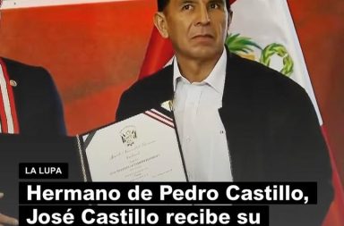 Representación bicameral: José Castillo asume su acreditación para la cámara alta tras encabezar la lista de Juntos por el Perú