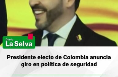 Gobierno electo fija nuevas medidas de seguridad en Colombia