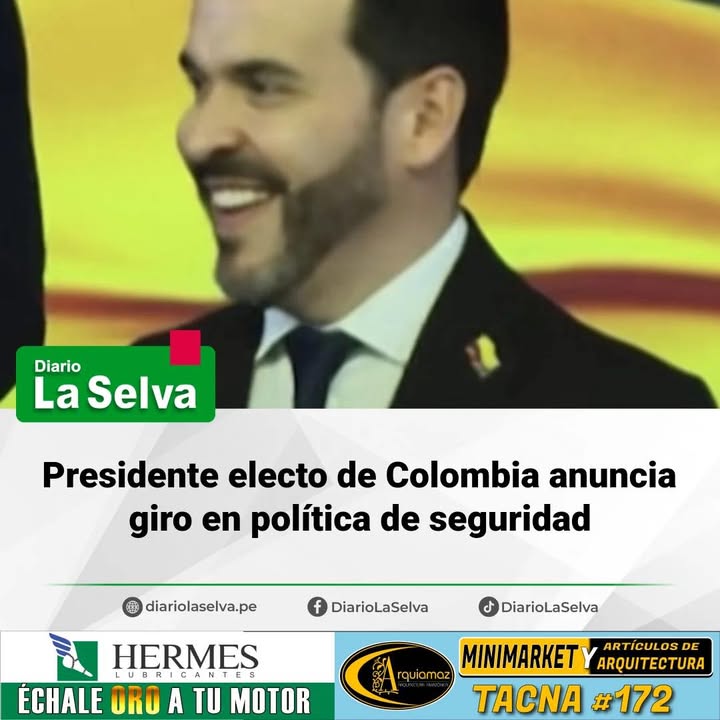 Gobierno electo fija nuevas medidas de seguridad en Colombia