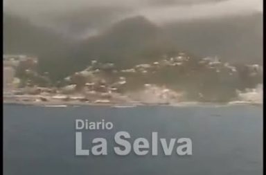 DOS TERREMOTOS EN VENEZUELA SON CAPTADOS POR PESCADORES DESDE SUS LANCHAS EN...