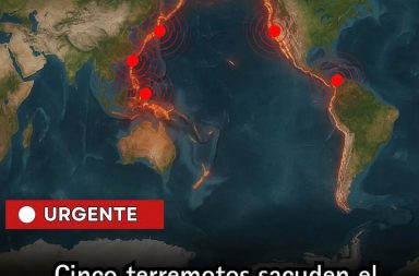 NO SOLO EN VENEZUELA: TERREMOTOS EN OTROS LUGARES DEL PACÍFICO