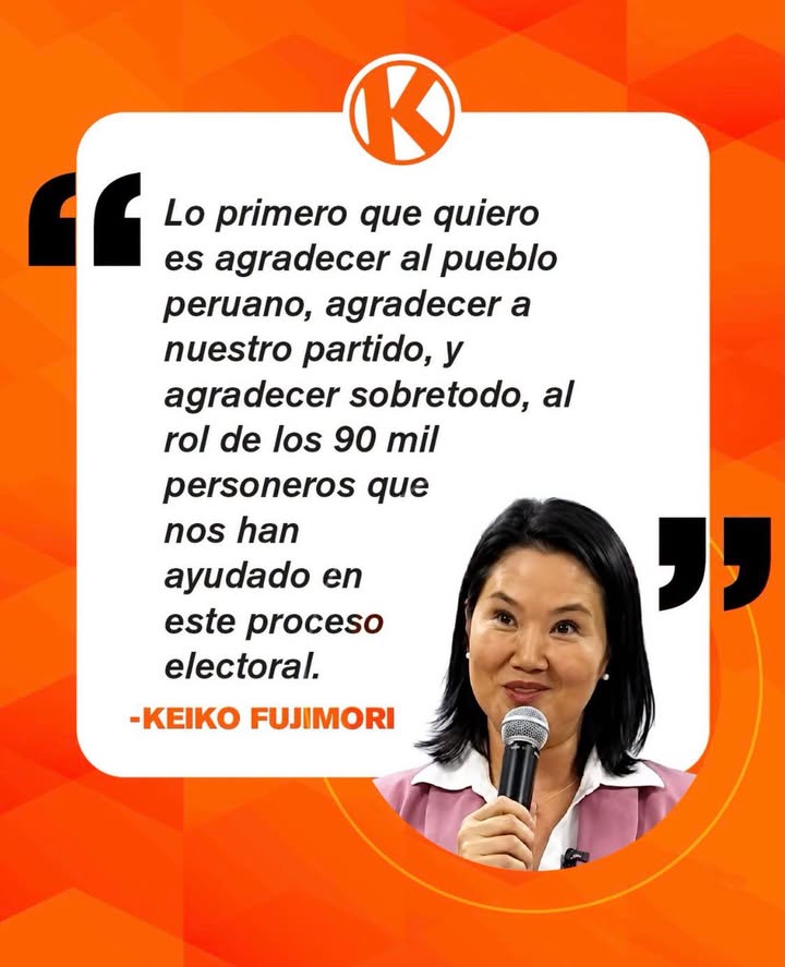 La presidenta electa, en palabras de agradecimiento y de confirmación de su...