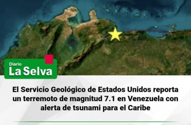 Alerta en el Caribe: un fuerte sismo de magnitud 7.1 sacude el centro de Venezuela este miércoles