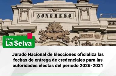SENADORES Y DIPUTADOS ELECTOS RECIBIRÁN SUS CREDENCIALES Y QUEDARÁN APTOS PARA EL PROCESO DE TRANSFERENCIA DE GOBIERNO