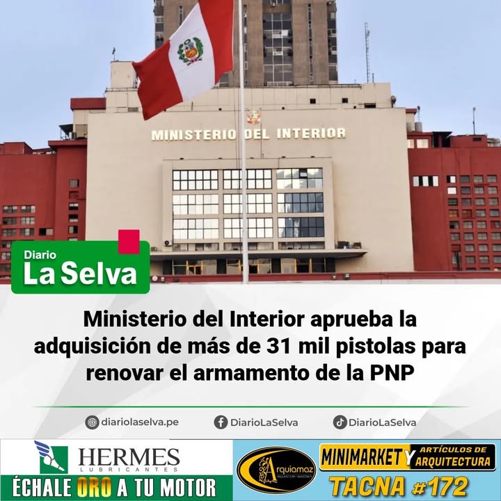 Modernización policial: Mininter renovará el equipamiento de la PNP tras 10 años con una compra histórica