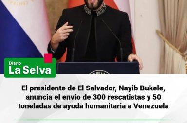 Solidaridad regional: El Salvador prepara contingente de brigadistas y toneladas de insumos médicos para Caracas