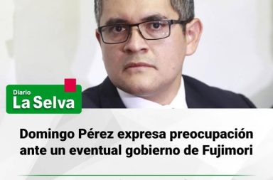Domingo Pérez se pronuncia sobre un posible escenario político