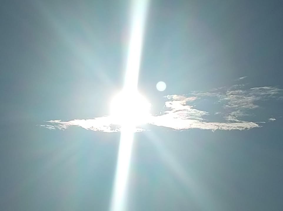 #clima | Espectacular cielo que anuncia un espectacular día con sensaciones de calor de verano amazónico