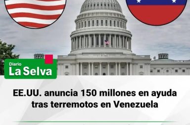 EE.UU. activa apoyo de emergencia tras terremotos en Venezuela
