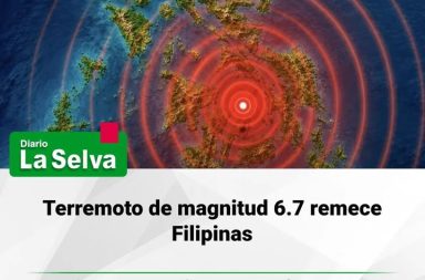 Sismo de 6.7 sacude Filipinas