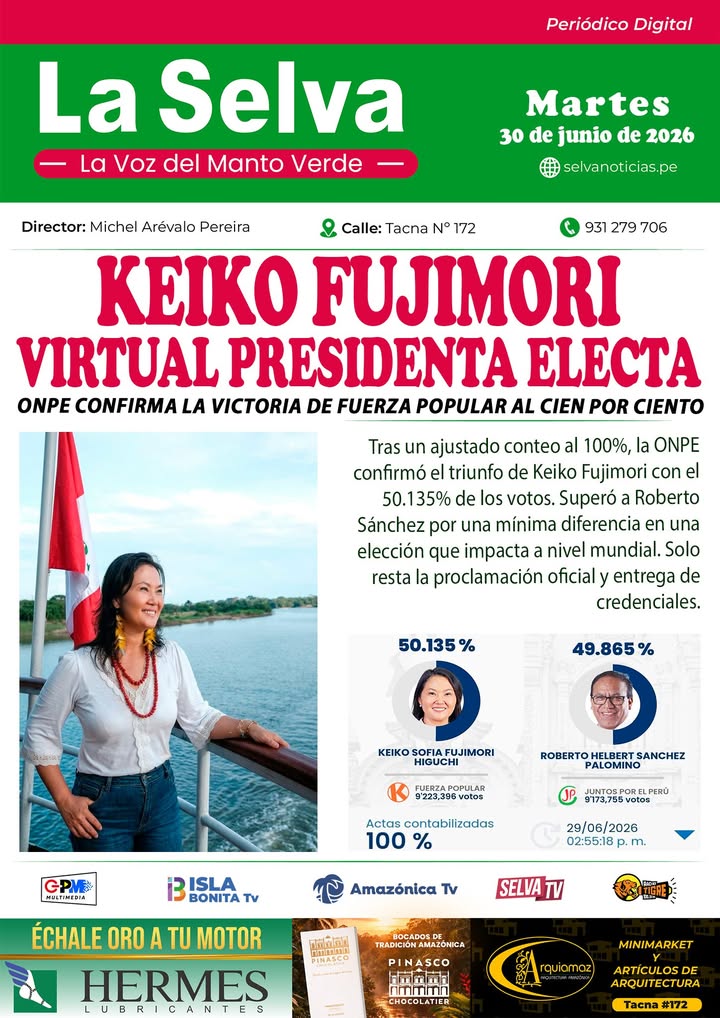 Portada LA SELVA 30·06·2026 ‼