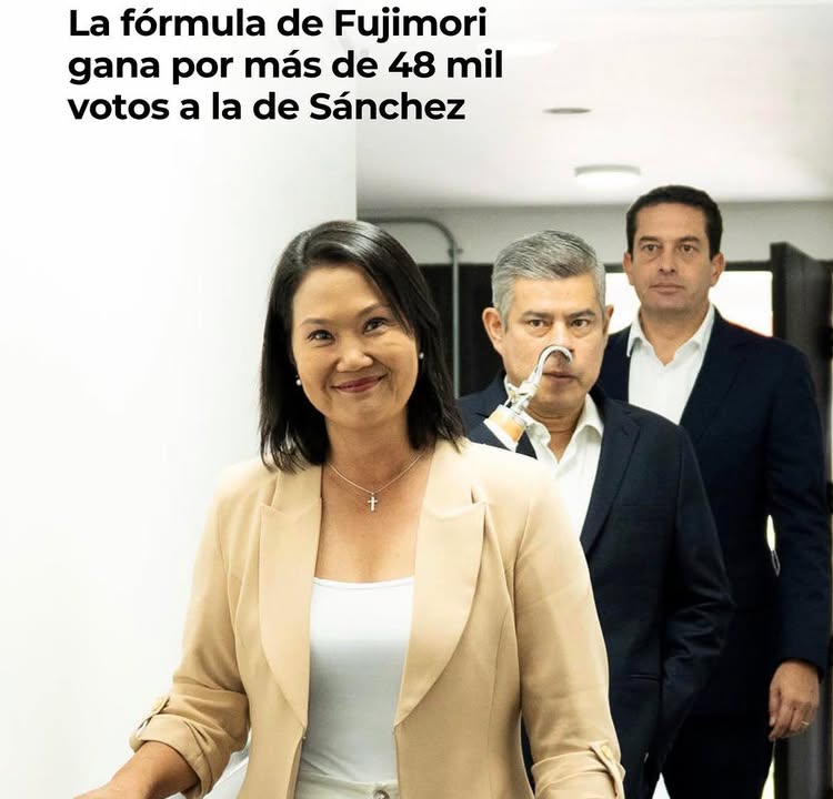 Recta final del conteo: Keiko Fujimori conserva la delantera