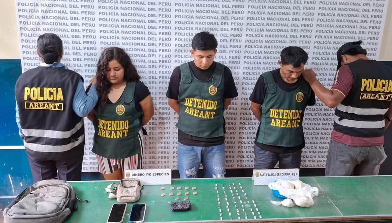 Capturan a tres presuntos integrantes de banda dedicada al tráfico de estupefacientes en San Juan Bautista