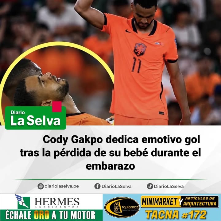 Cody Gakpo dedica emotivo gol tras la pérdida de su bebé durante el embarazo
