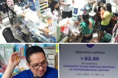 Delincuentes engañan a trabajadora con un comprobante falso y el dueño le descontará el dinero de su sueldo