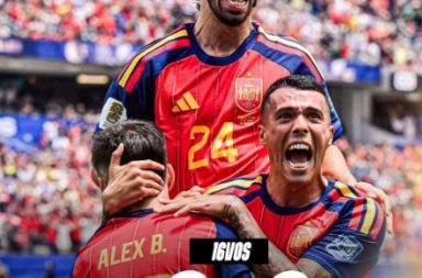 España golea a Austria y avanza con autoridad a los octavos del Mundial