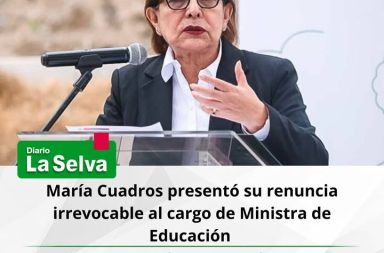 Renuncia Ministra de Educación María Esther Cuadros en medio de crisis en el Minedu