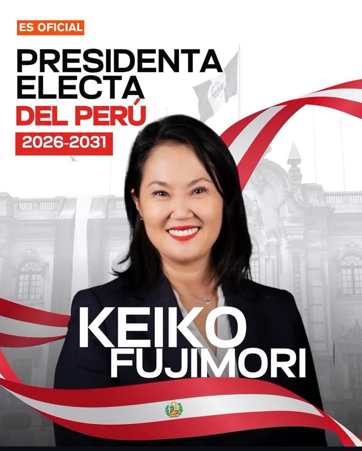 ‼MOMENTO HISTÓRICO : OFICIALMENTE, PRESIDENTA DEL PERÚ ‼ KEIKO SOFÍA FUJIMORI HIGUCHI