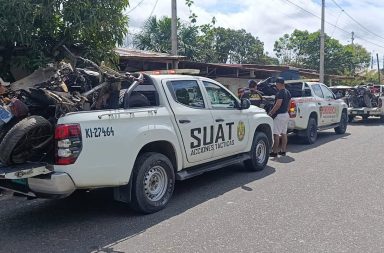 PNP desarticula presunto taller clandestino de motos robadas en San Juan Bautista