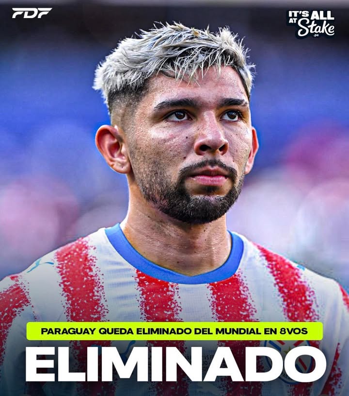 SE ACABÓ EL MUNDIAL PARA PARAGUAY: ¡¡FRANCIA ELIMINA A PARAGUAY Y