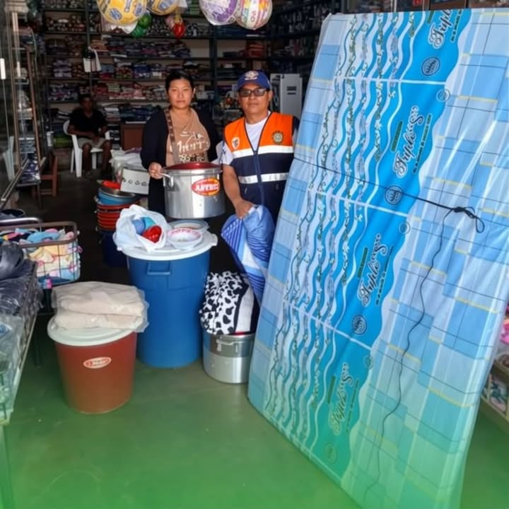 Municipalidad de Datem del Marañón entrega ayuda humanitaria a familia afectada por incendio