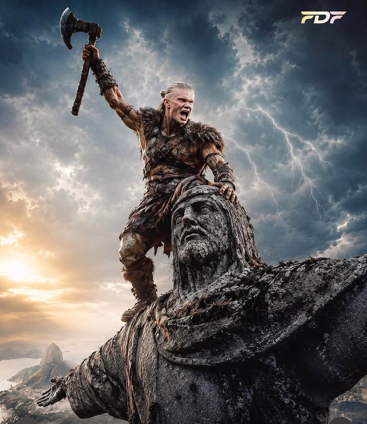 ‼EL VIKINGO HALLAND, LA CARA DE LA MONEDA QUE ASOMBRA AL MUNDO‼